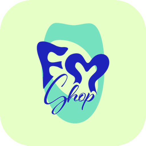 Limon zeminde FM Shop monogramı