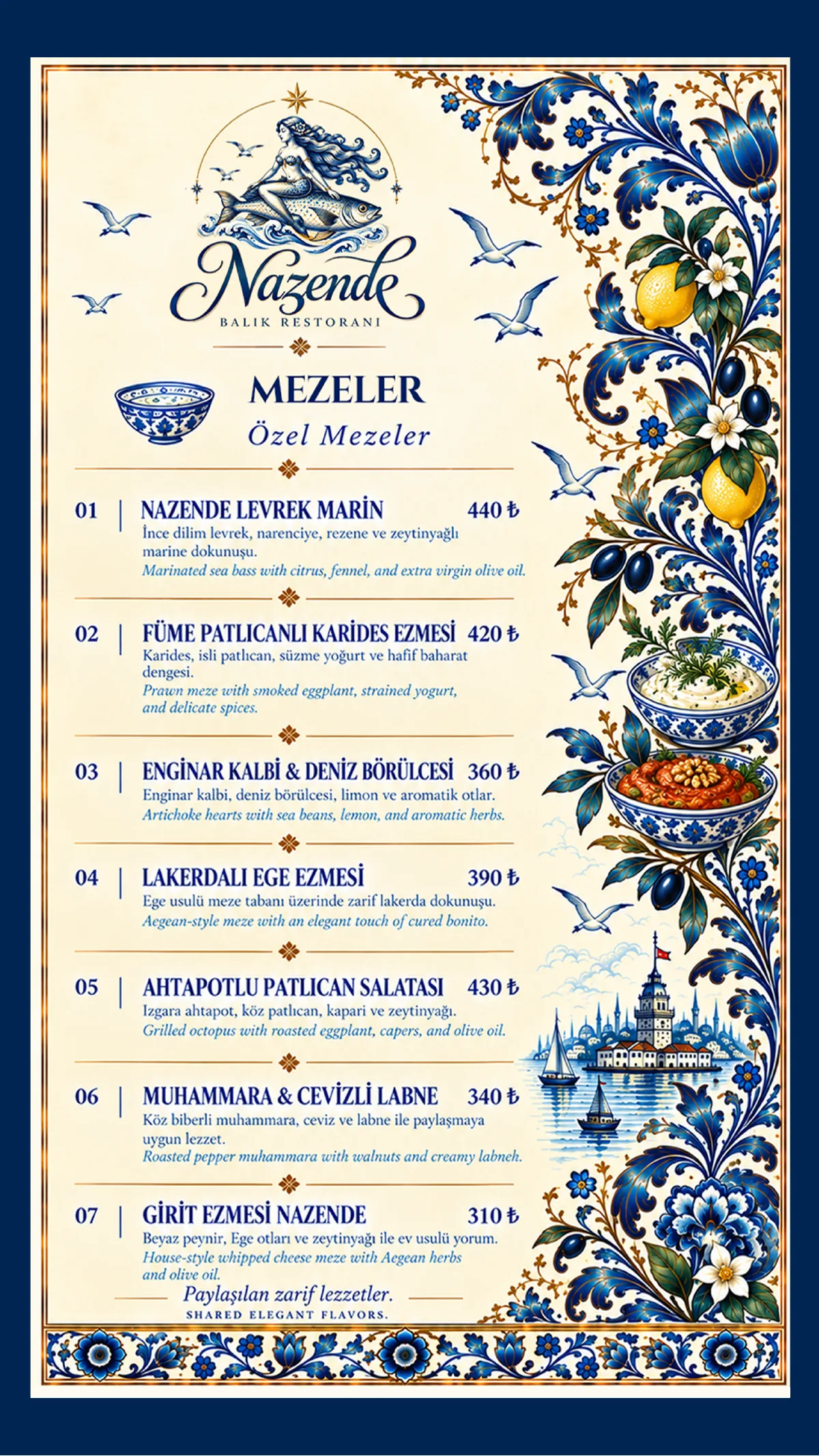 Özel mezeler